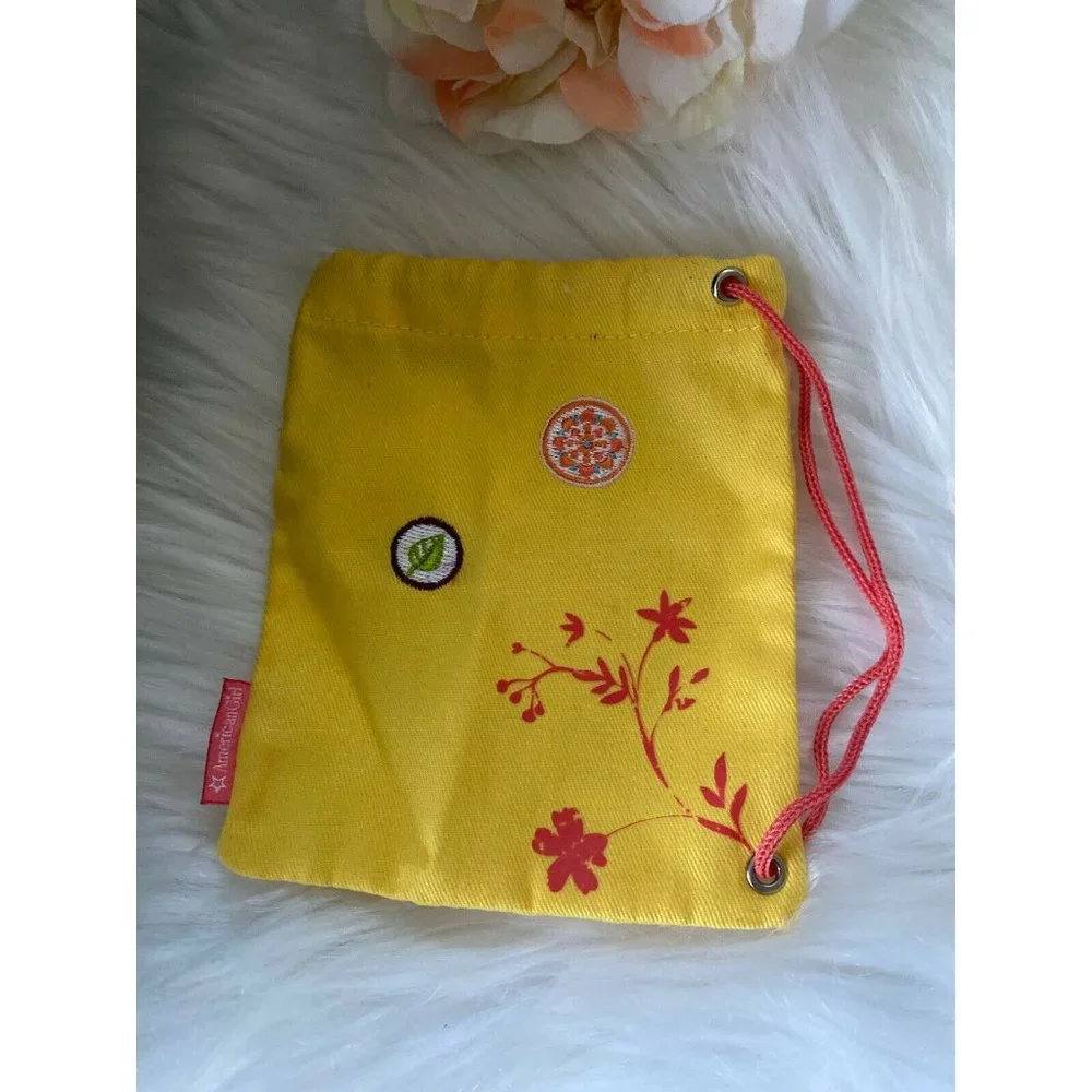 American Girl Battat OG Doll Retired Accessory Yellow Backpack for Dolls 16